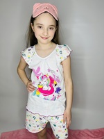 пижама "фламинго" кулирка 1 шт 220 руб